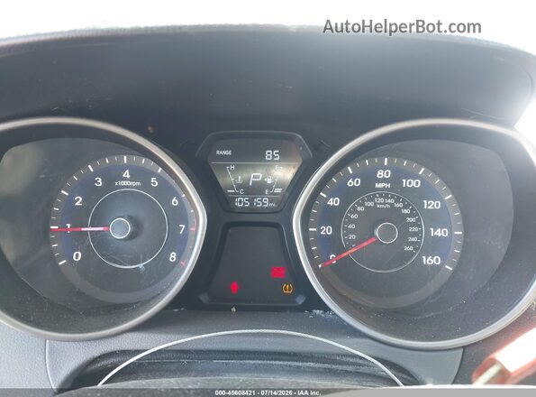 5NPDH4AE4GH769965 2016 HYUNDAI ELANTRA Red Вид задніх сидінь