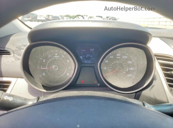 5NPDH4AE5GH672435 2016 HYUNDAI ELANTRA Silver Vista del cuadro de instrumentos