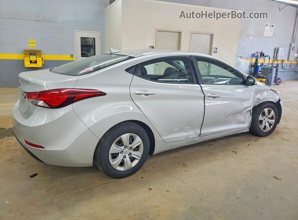 5NPDH4AE5GH698047 2016 HYUNDAI ELANTRA Silver Задня права чверть