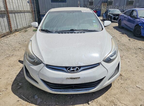 5NPDH4AE5GH707751 2016 HYUNDAI ELANTRA White Вид спереду