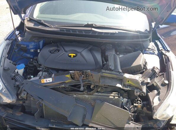 5NPDH4AE5GH718264 2016 HYUNDAI ELANTRA Blue Vista trasera