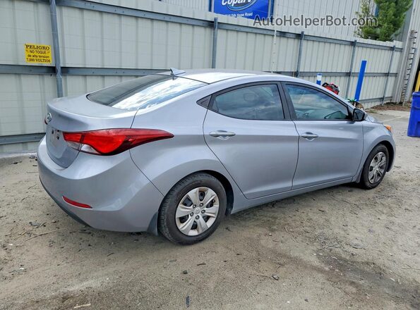 5NPDH4AE5GH719317 2016 HYUNDAI ELANTRA Gray Հետևի աջ