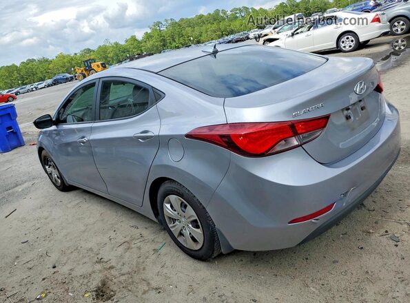 5NPDH4AE5GH719317 2016 HYUNDAI ELANTRA Gray Հետևի ձախ