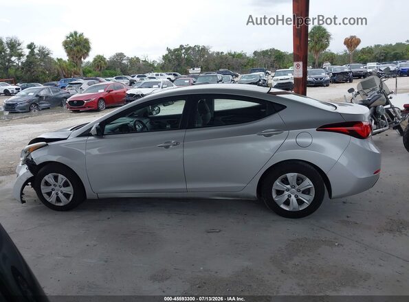 5NPDH4AE5GH725151 2016 HYUNDAI ELANTRA Silver სალონის 360-გრადუსიანი ხედი
