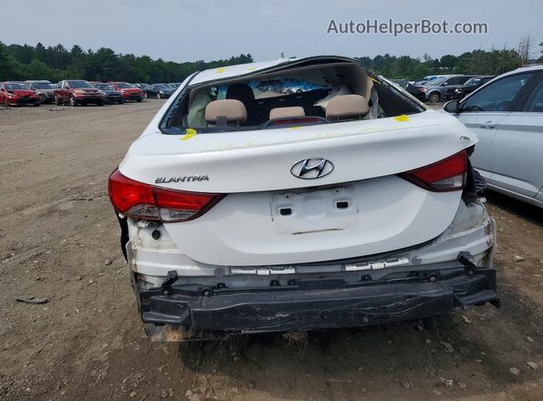 5NPDH4AE5GH728843 2016 HYUNDAI ELANTRA White უკანა ხედი