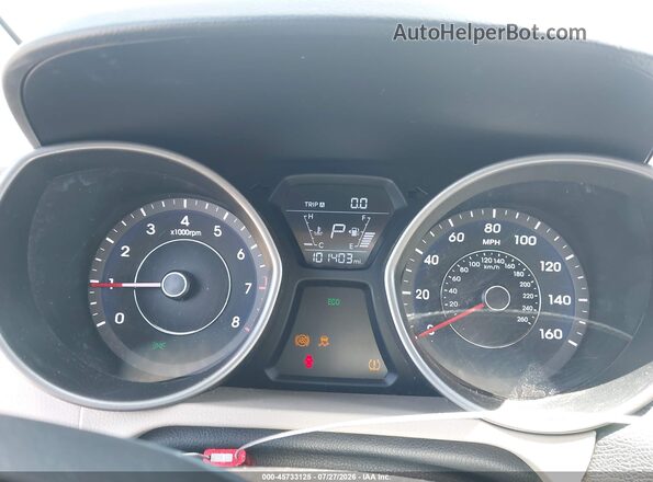 5NPDH4AE5GH760434 2016 HYUNDAI ELANTRA White უკანა სავარძლების ხედი