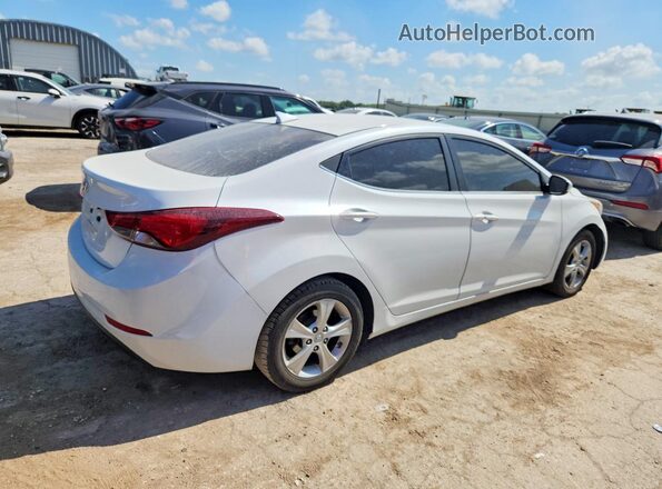 5NPDH4AE5GH767819 2016 HYUNDAI ELANTRA White უკანა მარჯვენა