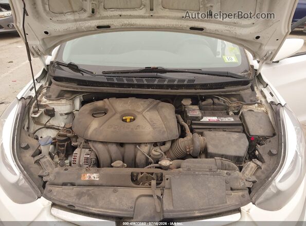 5NPDH4AE5GH772244 2016 HYUNDAI ELANTRA White Widok z tyłu