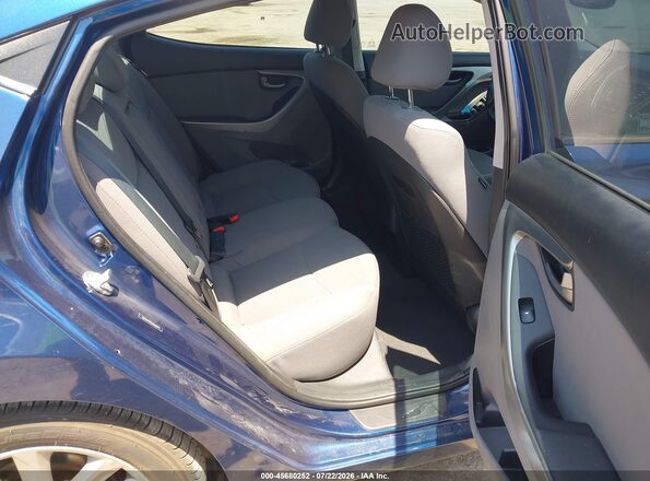 5NPDH4AE6GH660049 2016 HYUNDAI ELANTRA Gray VIN sticker view