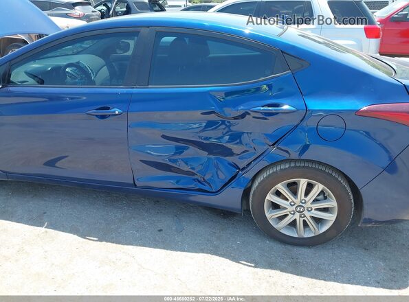 5NPDH4AE6GH660049 2016 HYUNDAI ELANTRA Gray Front view