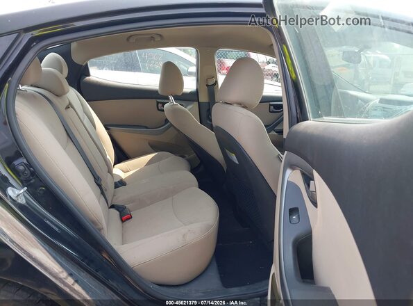 5NPDH4AE6GH661296 2016 HYUNDAI ELANTRA Black Вид наклейки з VIN-кодом