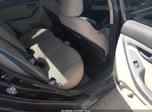 5NPDH4AE6GH679975 2016 HYUNDAI ELANTRA Black VIN sticker view