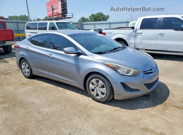 5NPDH4AE6GH701456 2016 HYUNDAI ELANTRA Silver Առջևի աջ