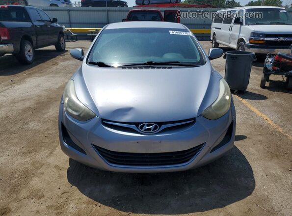 5NPDH4AE6GH701456 2016 HYUNDAI ELANTRA Silver Դիմացի տեսք
