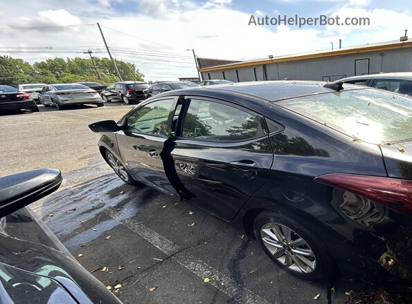 5NPDH4AE6GH704356 2016 HYUNDAI ELANTRA  Задня ліва чверть