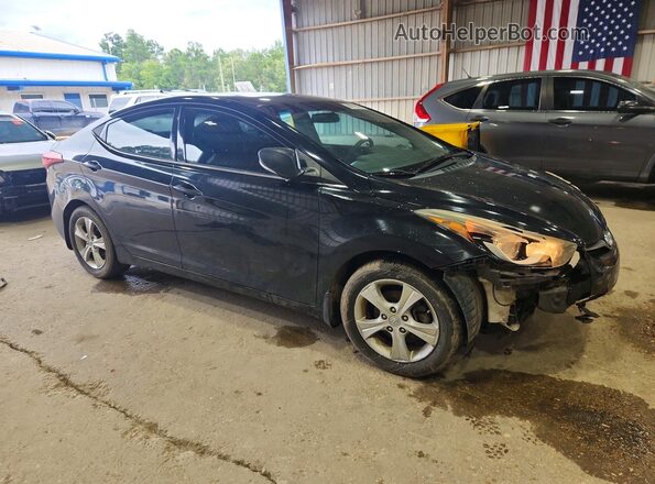 5NPDH4AE6GH723361 2016 HYUNDAI ELANTRA Black Delantero derecho
