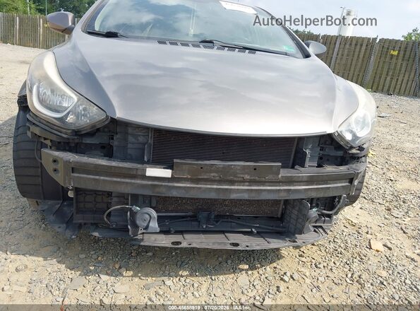 5NPDH4AE6GH732397 2016 HYUNDAI ELANTRA Gray Front view