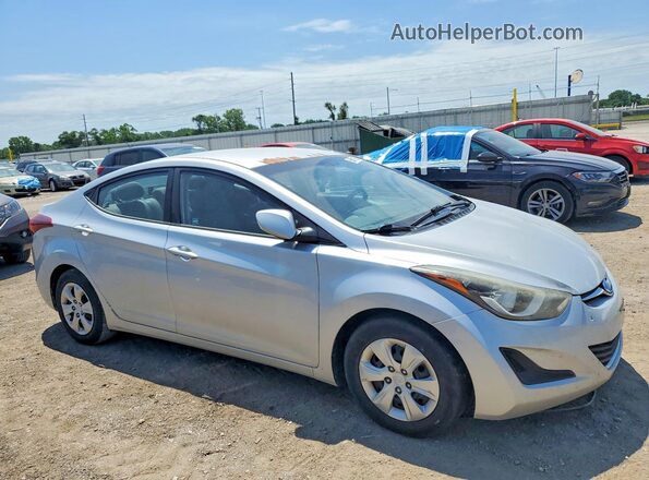 5NPDH4AE6GH734618 2016 HYUNDAI ELANTRA Silver Առջևի աջ