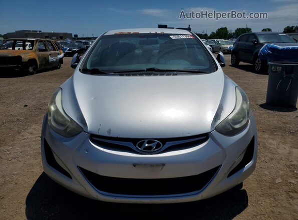 5NPDH4AE6GH734618 2016 HYUNDAI ELANTRA Silver Դիմացի տեսք