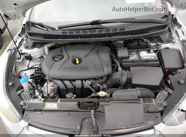 5NPDH4AE6GH742489 2016 HYUNDAI ELANTRA Silver Vista trasera