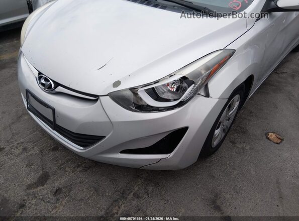 5NPDH4AE6GH742489 2016 HYUNDAI ELANTRA Silver Vista interior trasera