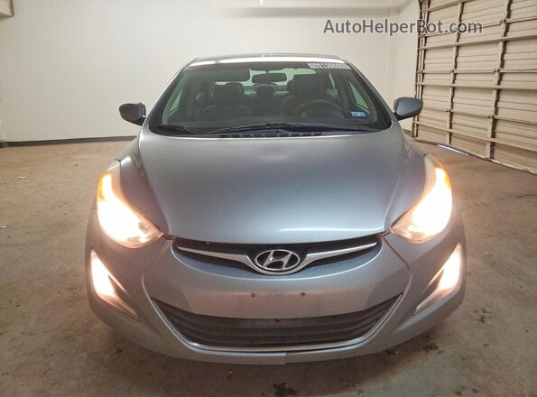 5NPDH4AE6GH749538 2016 HYUNDAI ELANTRA Silver Вид спереду