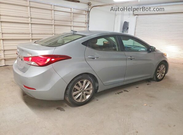 5NPDH4AE6GH749538 2016 HYUNDAI ELANTRA Silver Задня права чверть