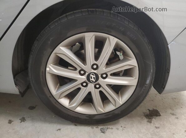 5NPDH4AE6GH749538 2016 HYUNDAI ELANTRA Silver 