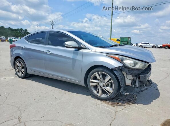 5NPDH4AE6GH764170 2016 HYUNDAI ELANTRA Silver Front right
