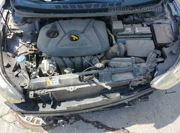 5NPDH4AE6GH764170 2016 HYUNDAI ELANTRA Silver Rear interior view