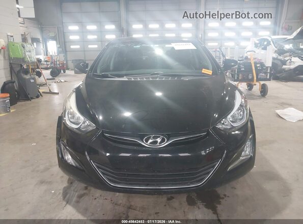 5NPDH4AE6GH784144 2016 HYUNDAI ELANTRA Black Vista del cuadro de instrumentos