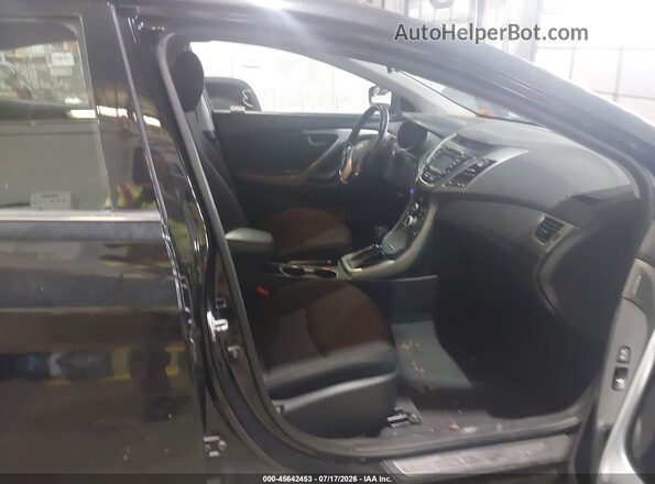 5NPDH4AE6GH784144 2016 HYUNDAI ELANTRA Black Vista interior delantera