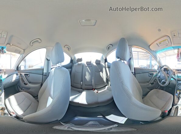5NPDH4AE7GH659136 2016 HYUNDAI ELANTRA Blue Vista interior de 360 grados