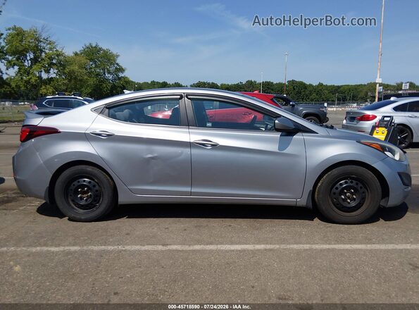 5NPDH4AE7GH664871 2016 HYUNDAI ELANTRA Silver Widok wnętrza 360 stopni