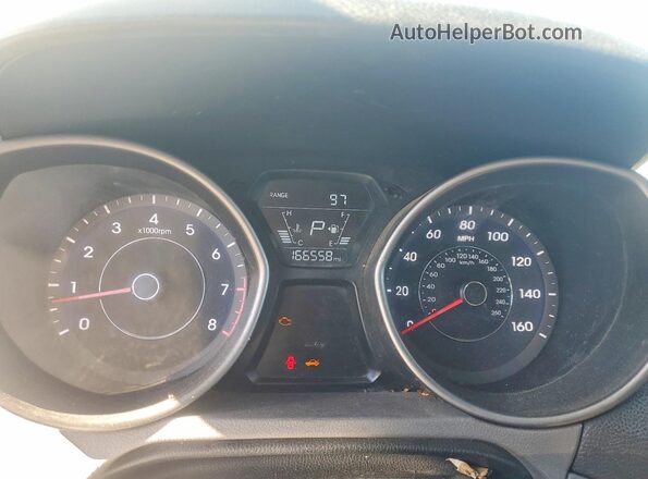 5NPDH4AE7GH681038 2016 HYUNDAI ELANTRA Silver Սարքավորումների վահանակի տեսք