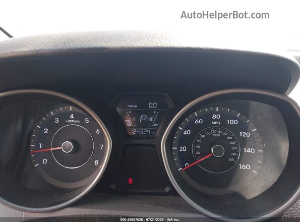 5NPDH4AE7GH682318 2016 HYUNDAI ELANTRA Black Vista de los asientos traseros