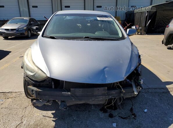 5NPDH4AE7GH700980 2016 HYUNDAI ELANTRA Серый Вид спереди