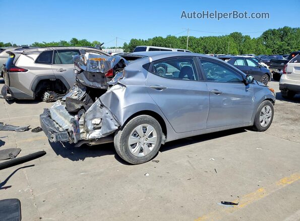 5NPDH4AE7GH700980 2016 HYUNDAI ELANTRA Серый Задняя правая четверть