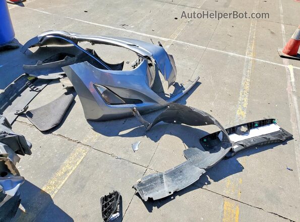 5NPDH4AE7GH700980 2016 HYUNDAI ELANTRA Серый Вид подкапотного пространства
