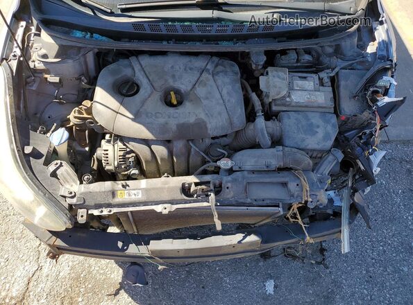 5NPDH4AE7GH700980 2016 HYUNDAI ELANTRA Серый Вид задней части салона