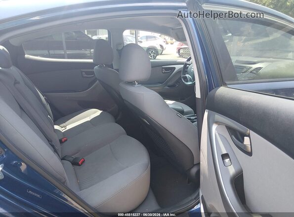 5NPDH4AE7GH703569 2016 HYUNDAI ELANTRA Синий Вид наклейки с VIN-кодом