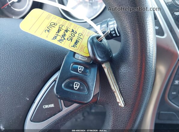 5NPDH4AE7GH710425 2016 HYUNDAI ELANTRA Синий Вид панели приборов