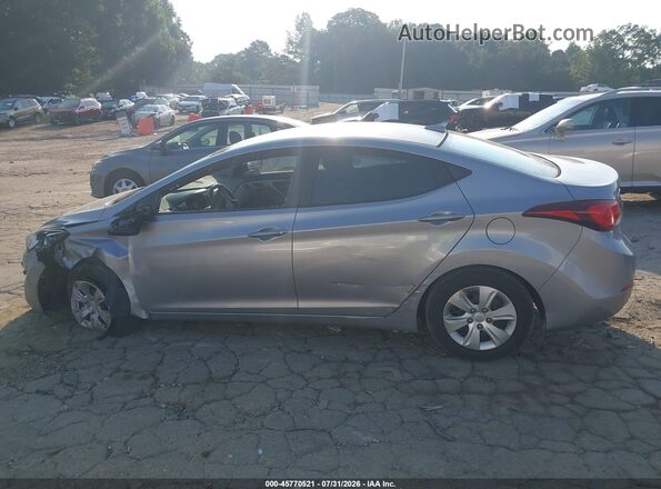 5NPDH4AE7GH719609 2016 HYUNDAI ELANTRA Gray Սալոնի 360 աստիճան տեսք