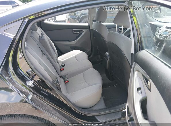 5NPDH4AE7GH725023 2016 HYUNDAI ELANTRA Black Вид наклейки з VIN-кодом