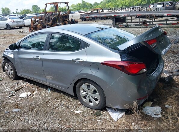 5NPDH4AE7GH738936 2016 HYUNDAI ELANTRA Silver Задня ліва чверть