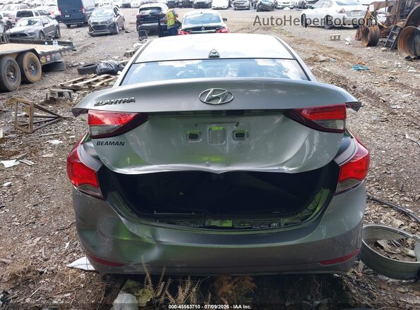 5NPDH4AE7GH738936 2016 HYUNDAI ELANTRA Silver 
