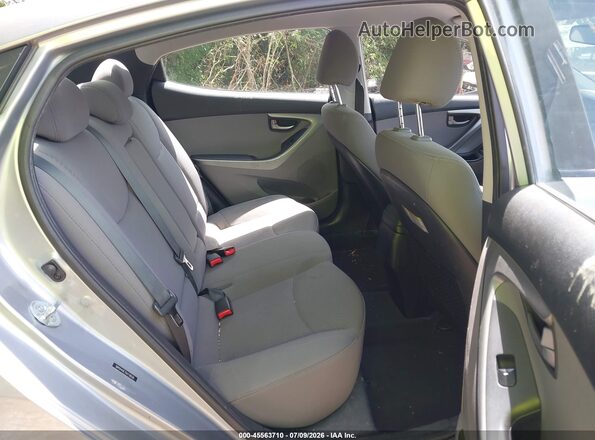5NPDH4AE7GH738936 2016 HYUNDAI ELANTRA Silver Вид наклейки з VIN-кодом