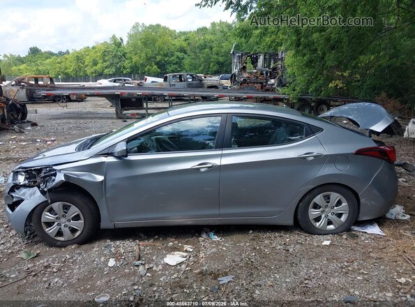 5NPDH4AE7GH738936 2016 HYUNDAI ELANTRA Silver Панорамний вид салону 360°