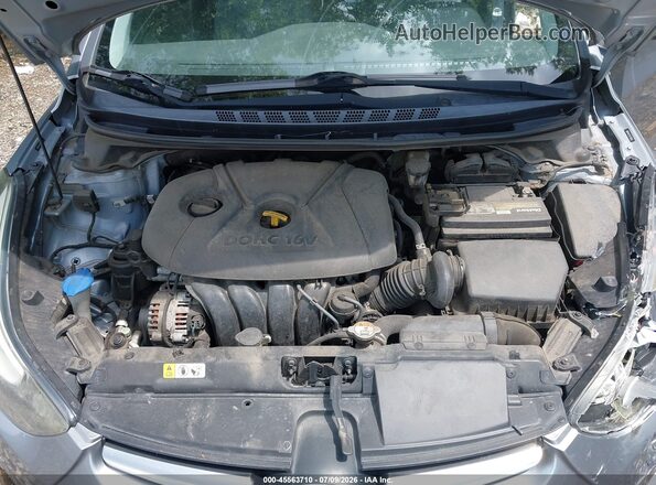 5NPDH4AE7GH738936 2016 HYUNDAI ELANTRA Silver Вид ззаду