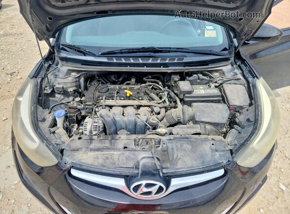 5NPDH4AE7GH750827 2016 HYUNDAI ELANTRA Black Vista interior trasera